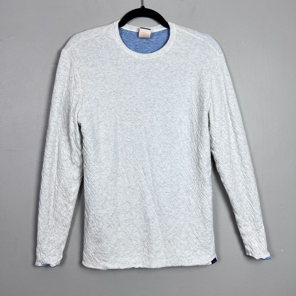 Faherty Cloud Reversible Long Sleeve‎ Crew Size S